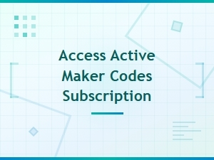 Active Maker Codes Subscription Access Guide